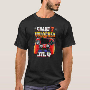 Video-Gamer zurück zur Schulklasse 7 T-Shirt