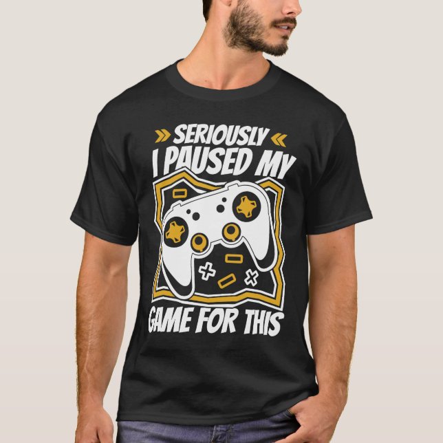 Video Games Controller Gaming Ich habe mein Spiel  T-Shirt (Vorderseite)
