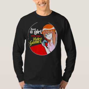 Video Games Gaming Gamer Girl 8 T-Shirt