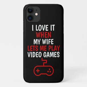 Video Games Lieben Geschenk, lustiges Geschenk für Case-Mate iPhone Hülle