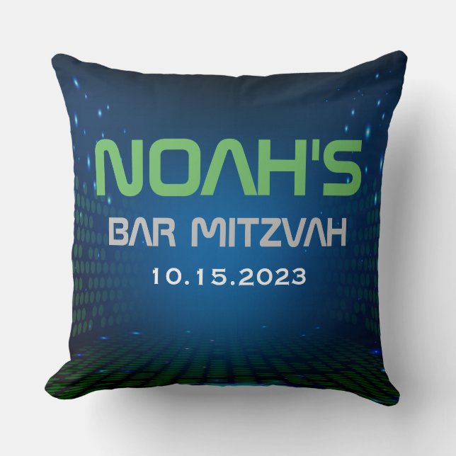 VIDEO GAMING Bar Mitzvah Digital Gaming Kissen (Vorderseite)