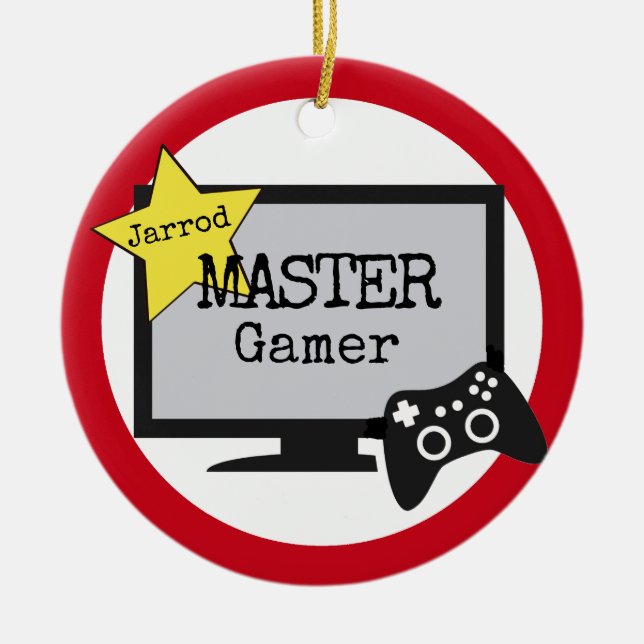 Video Gaming Ornament (Vorne)