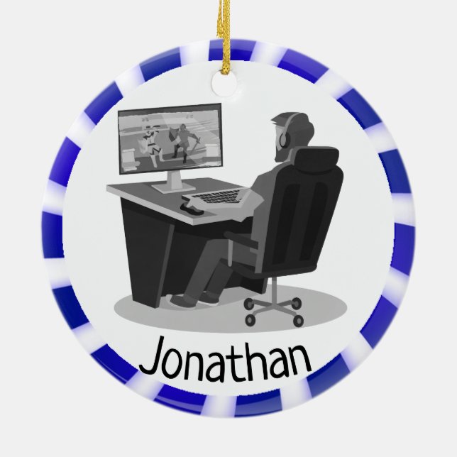 Video Gaming Ornament (Hinten)