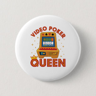 Video Poker Queen Button