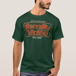 Video Rental Movie Lovers Liebe Familienvideo 1978 T-Shirt