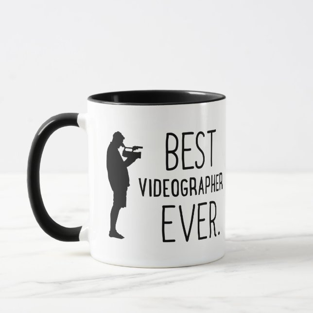 Video Specialist Fotogeschenk für Videographen Tasse (Links)