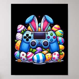 Video-Spiel-Hasen-Eier-Kostüm Ostertag Jungen Kind Poster