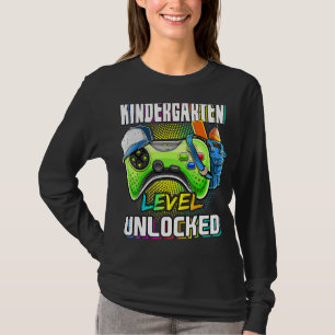 Video-Spiel mit ungesichertem Kindergarten-Level T-Shirt