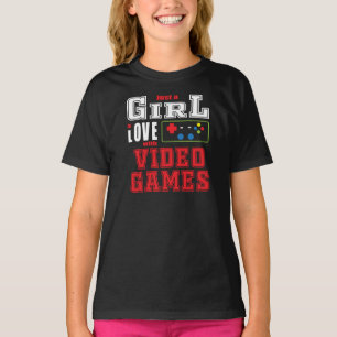 Video-Spiele für Girl-Lieben T-Shirt