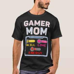 Video-Spieler-Mutter Gaming-Liebhaber Junge Mädche T-Shirt