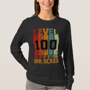 Video-Spieler-Schüler 100. Tag Lehrer 100 Tage  T-Shirt