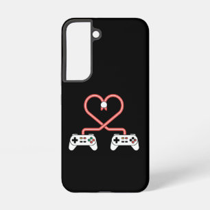 Video-Spieler Valentinstag mit Controllern Herz Samsung Galaxy Hülle