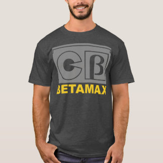 Video-Videobänder Betamax T-Shirt