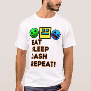 Video-Videowiedergabe für Videospiele Geometrie de T-Shirt