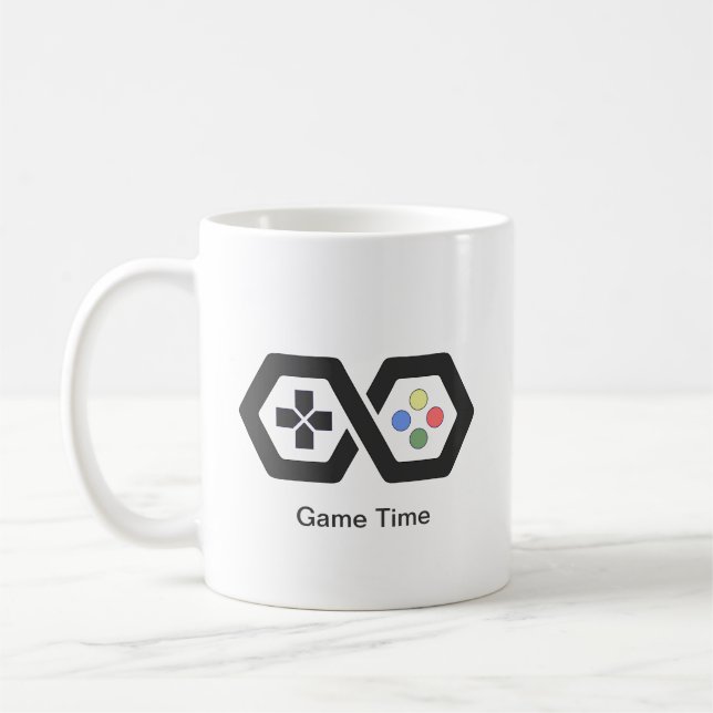 Videodes gamer-| Tasse Spiel-der Zeit-| (Links)