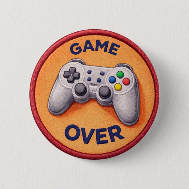 Videogame Button (Vorderseite)