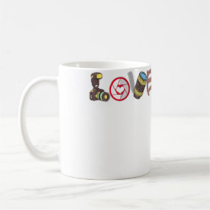 Videograf Liebt Fotograf Kamera Fotografie Kaffeetasse