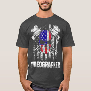 Videograf praktizierte Videografie Filmemacher T-Shirt