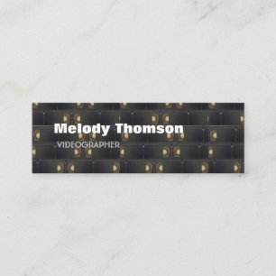 Videografie-Visitenkarten Mini Visitenkarte