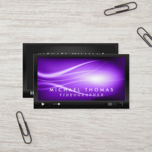 Videographer Visitenkarten Visitenkarte