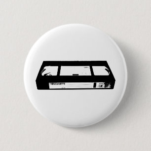 Videokassette VHS Button