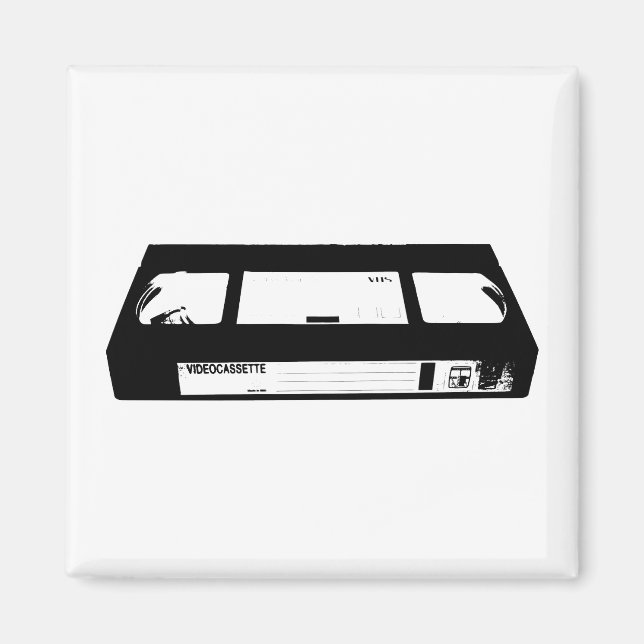 Videokassette VHS Magnet (Vorne)