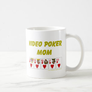 VideoPoker: VideoPokermammaherz Tasse