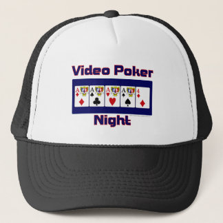 VideoPokernacht Truckerkappe