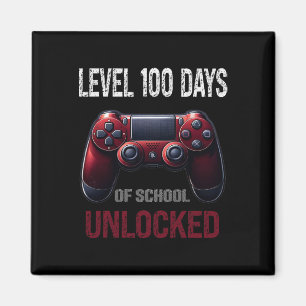 Videospiel 100 Tage Schulstufe 100 Tage Schulzeit Magnet