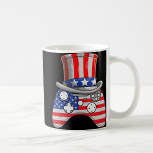 Videospiel 4. Juli Uncle Sam Hat Game Control Kaffeetasse