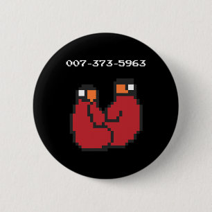 Videospiel 90er 45er Codes Funny Gift Button