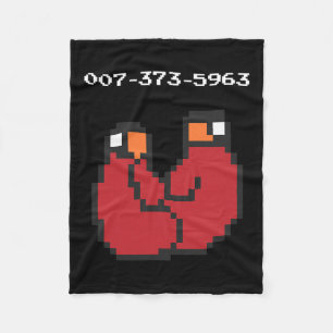 Videospiel 90er 45er Codes Funny Gift Fleecedecke