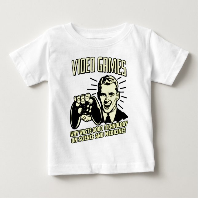 "Videospiel " Baby T-shirt (Vorderseite)