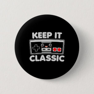 Videospiel-Controller Behalte es klickend Humor 80 Button