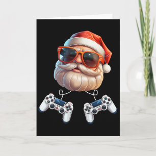 Videospiel-Controller Weihnachten Gamer Gaming-Ent Karte