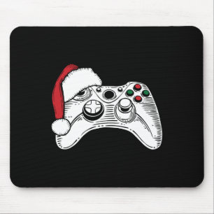 Videospiel-Controller-Weihnachtsmannmütze Weihnach Mousepad