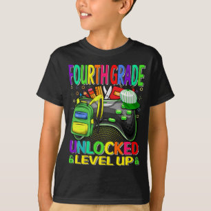 Videospiel der vierten Stufe entsperrt T-Shirt