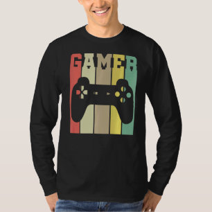Videospiel für den Grafikkonsole-Player-Controller T-Shirt