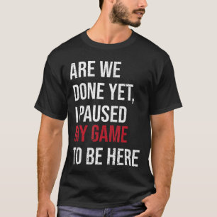 Videospiel für Gamer passend zum Gaming Chair Gami T-Shirt