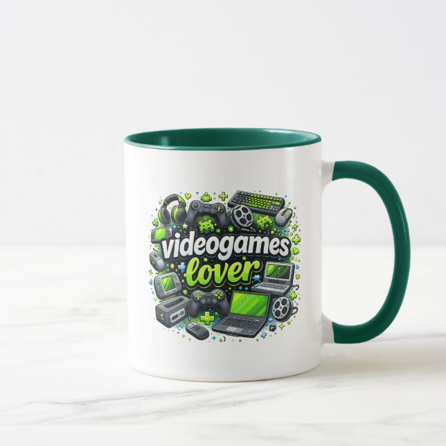 Videospiel-Liebhaber Tasse (Rechts)