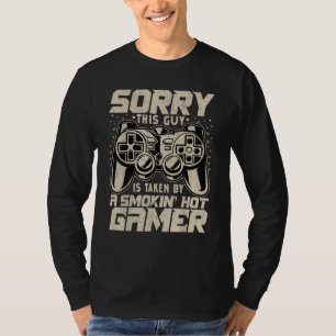 Videospiel Mädchen Dieser Typ wird von einem Gam T-Shirt