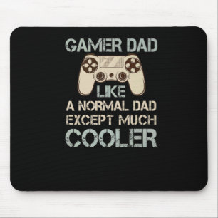Videospiel Vater T - Shirt Mousepad
