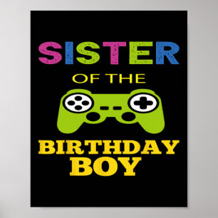 Videospiel zur Übereinstimmung mit der Schwester d Poster