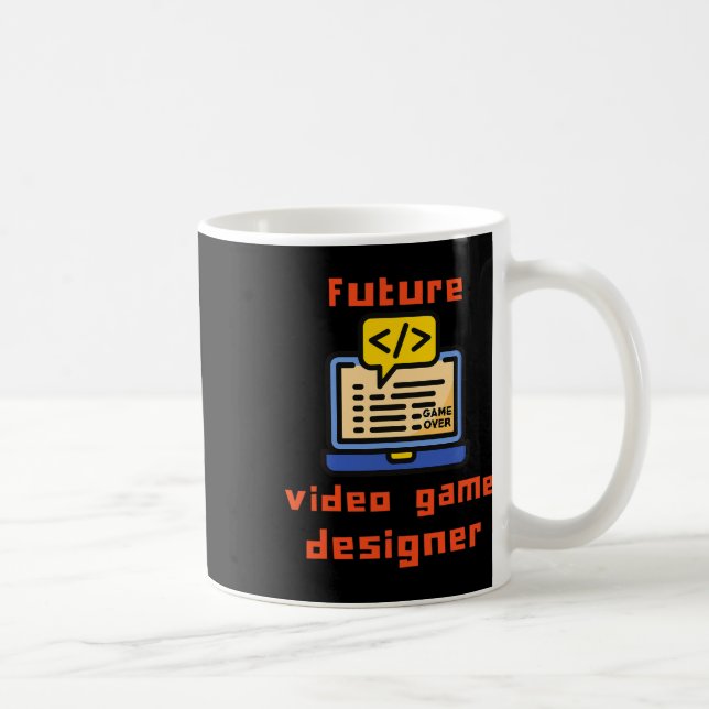 Videospieldesigner-Programmierer-Coder Kaffeetasse (Rechts)