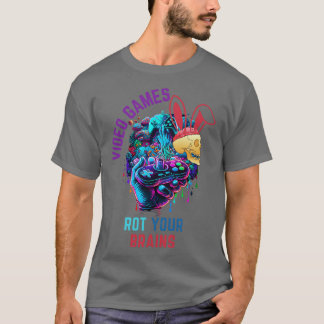 VIDEOSPIELE BRINGEN IHRE HIRNE 38 T-Shirt