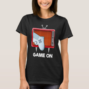 Videospiele Fernsehen Gaming Gamer T-Shirt