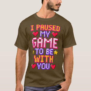 Videospiele Funny Valentinstag Gamer T-Shirt