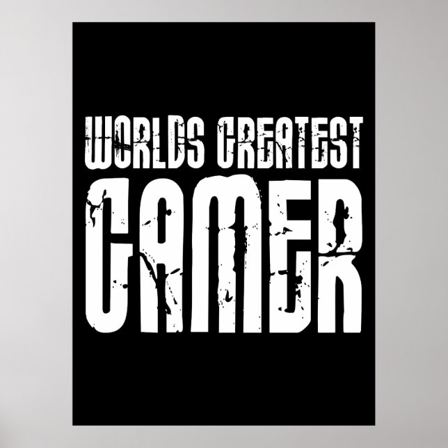 Videospiele Gaming & Gamers Weltbest Gamer Poster (Vorne)