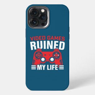 Videospiele haben mein Leben ruiniert, Gamer-Leben iPhone 13 Pro Max Hülle
