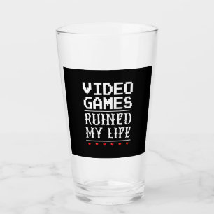 Videospiele haben mein Leben ruiniert Glas